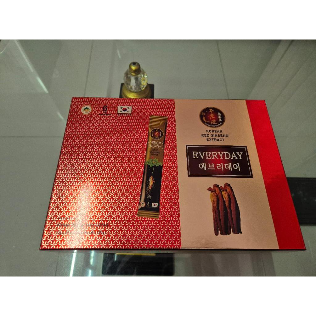 

Korean Red Ginseng Everyday 1 box @ 30 sachet