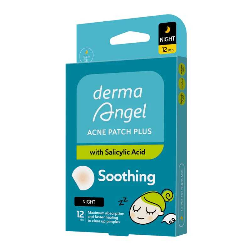 Derma Angel Acne Patch with Salicylic Acid Night Isi 12 Patch