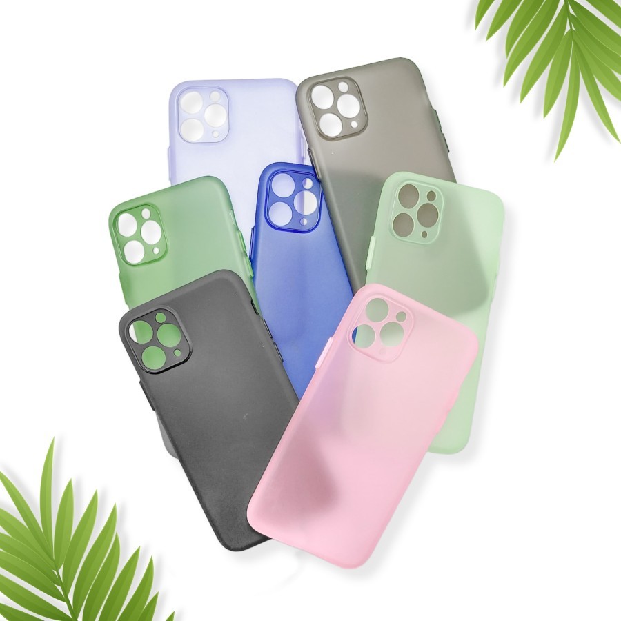Softcase Ultra Thin Untuk Iphone 11 Pro Slim Case Transparan Dove Casing Super Tipis 0.3MM Silicon C
