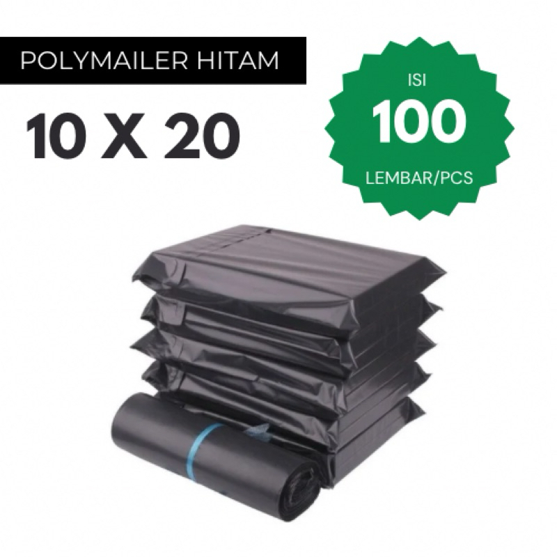 

plastik Packing hitam isi 100pcs