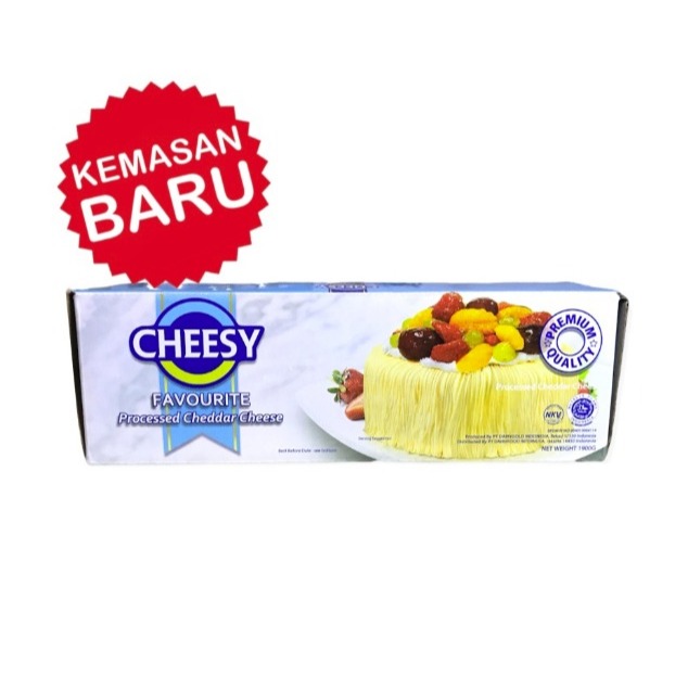 

Keju Cheesy Favourite Cheddar Cheese 1.9kg