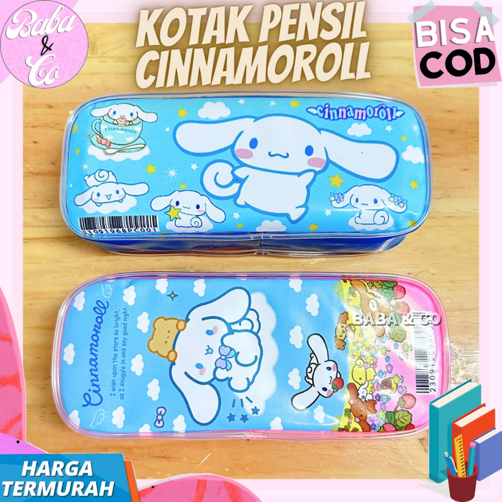 

KOTAK PENSIL JELLY CINNAMOROLL TEMPAT PENSIL JELLY CINAMOROL SANRIO LUCU UNIK MURAH COD PENSIL CASE CINNAMOROLL