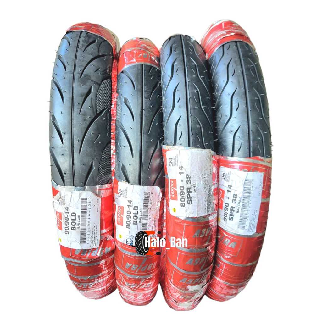 Terlaris Ban Motor Aspira 80/90-14 Dan 90/90-14 Ring 14 Ban 80/90-14 Ban Luar 80/90-14 Ban Aspira