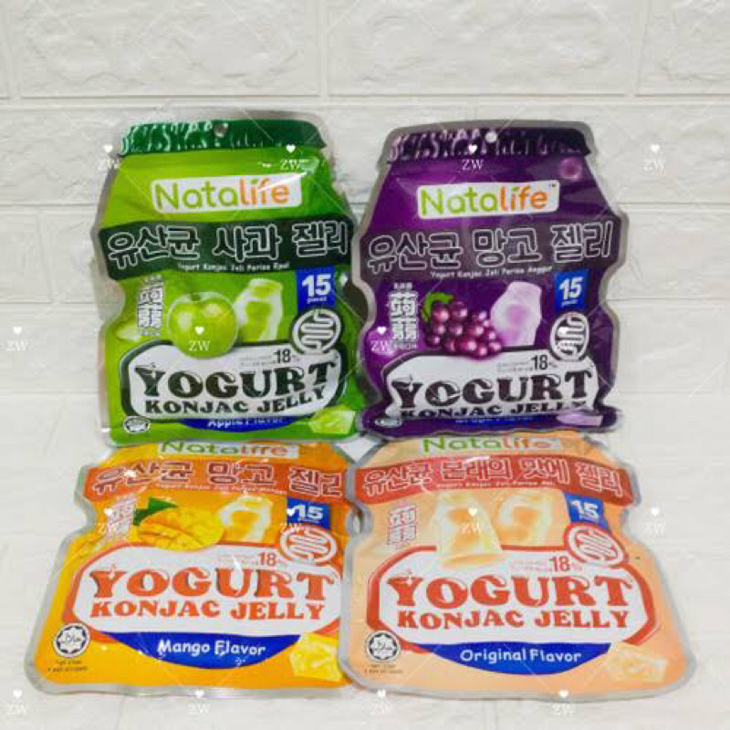 

[HALAL] NATALIFE YOGURT KONJAC JELLY RENDAH LEMAK