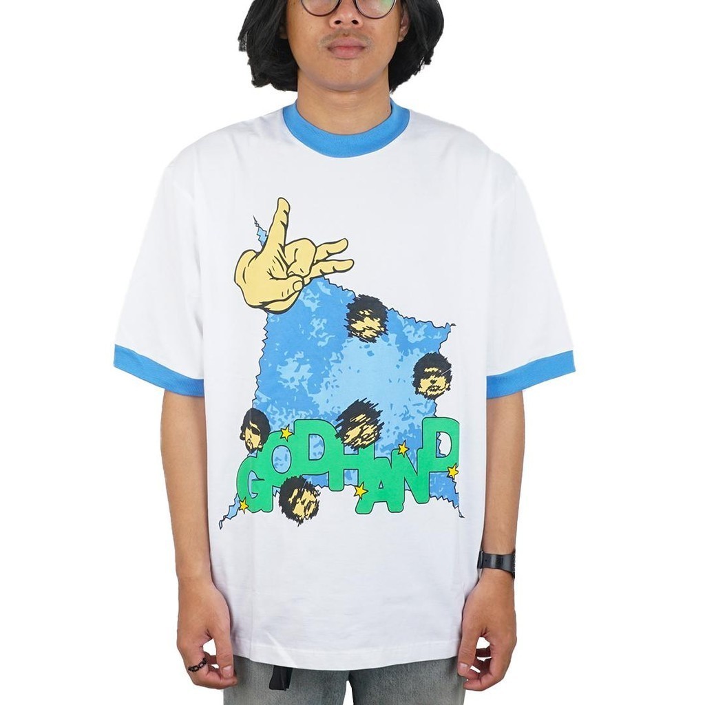 KKONTENER MARADONA "GOD HAND" TSHIRT WHITE