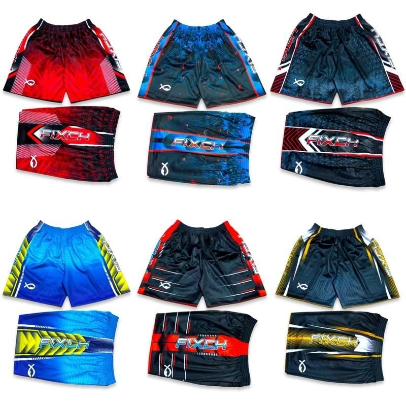 Celana Volly Celana Volli Kolor Voly Voli Volley Ball Full Printing Motif Fixch Pria Wanita Cowok Ce
