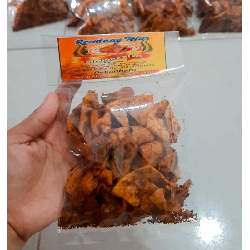 

Rendang Telur Ridhonabila (kemasan kecil)