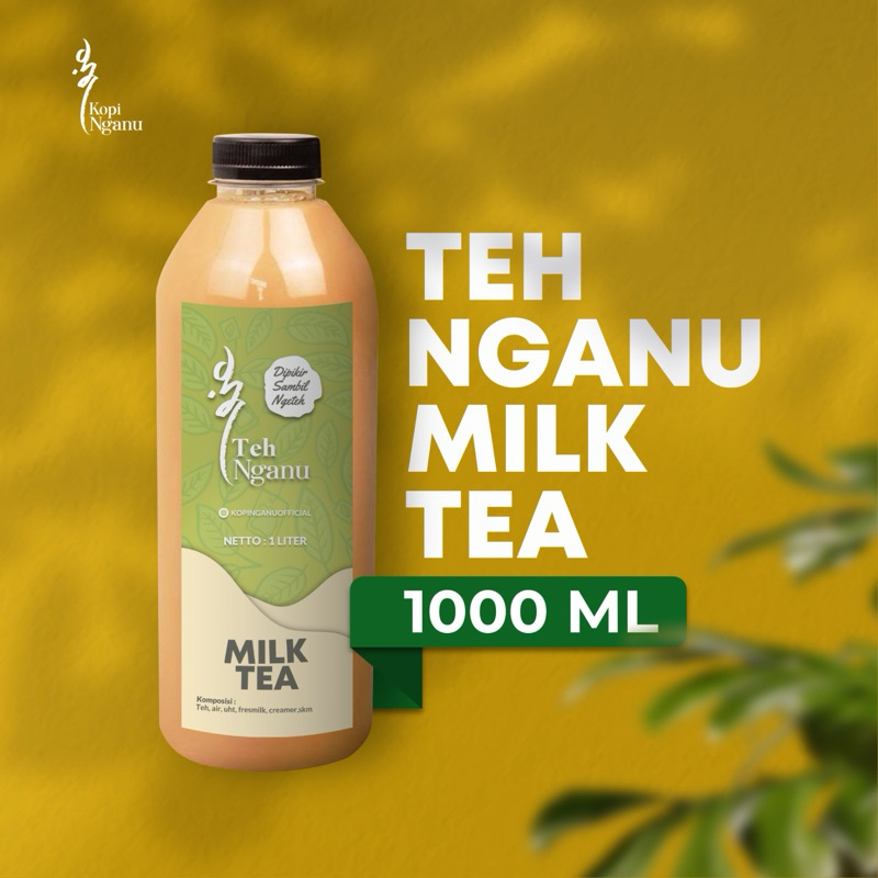 

Milk Tea Dari Teh Hitam Premium Kayu Aro 1000 ML