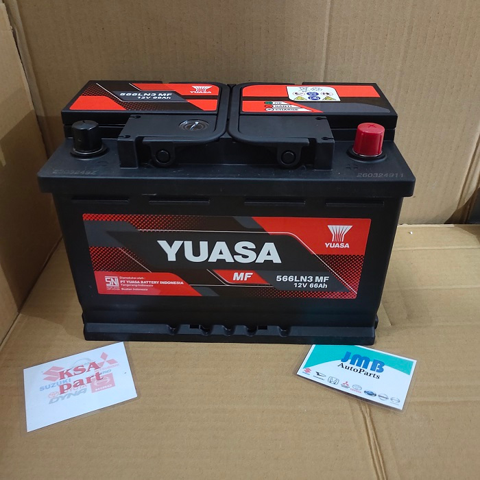 AKI KERING YUASA INNOVA REBORN DIESEL / FORTUNER VRZ DIESEL 566LN3 MF