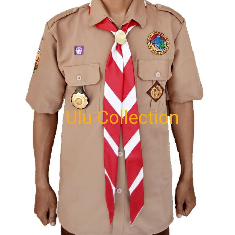 

Baju Pramuka Pembina Rapilo Larici Lengan Pendek Seragam Harian KODE Y9E1