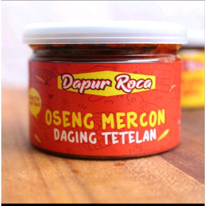 

Oseng Mercon Daging Tetelan 125gr