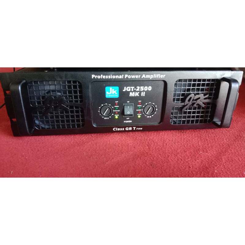 power amplifier class GB JK coustic type JGT 2500 mk²