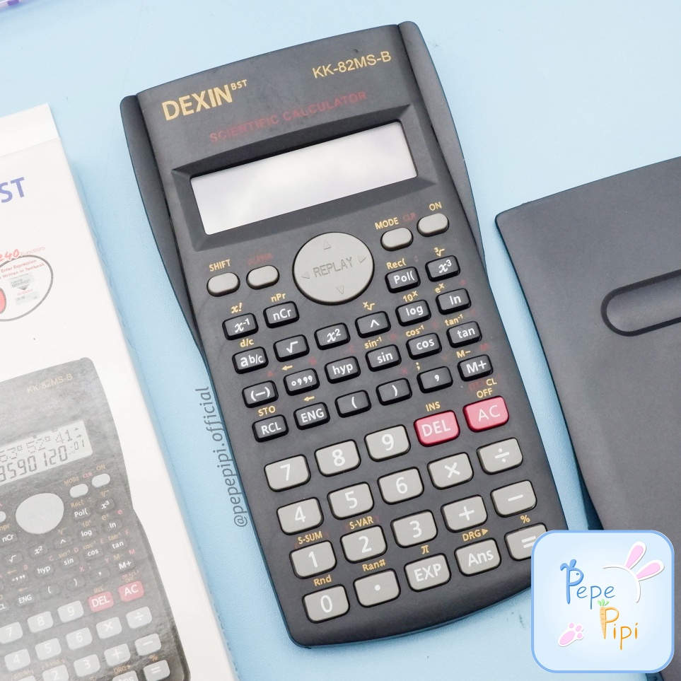 

KODE K99B Kalkulator Scientific Dexin KK82MSB Hitam Kalkulator Ilmiah 24 Kalkulator Fungsi Scientific Calculator