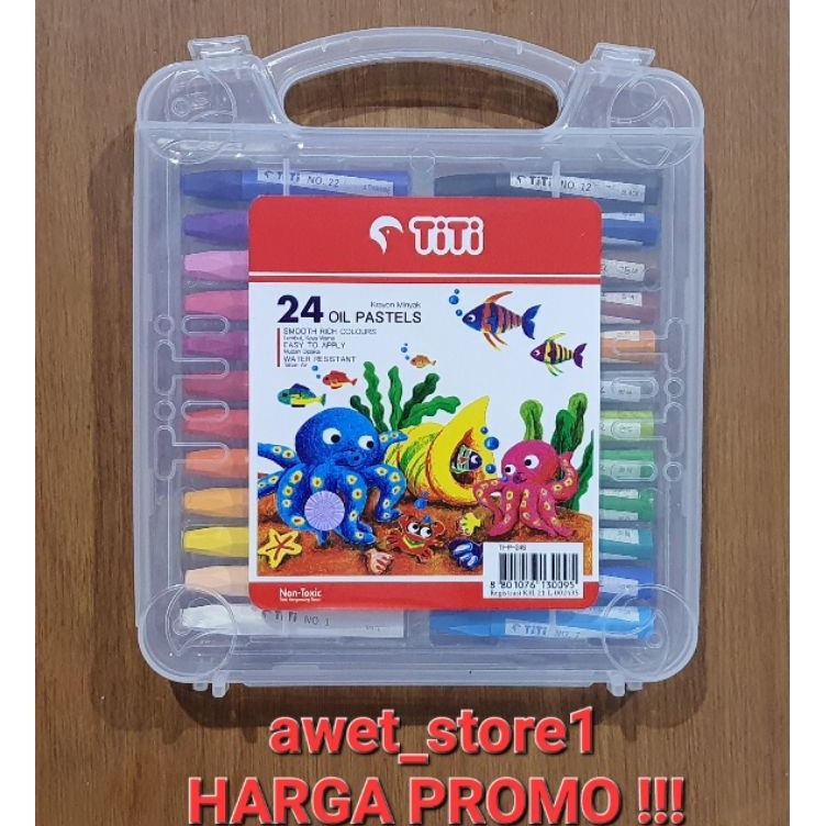 

KRAYON TiTi 24 WARNA CRAYON SET KERAYON LENGKAP KODE I6S2