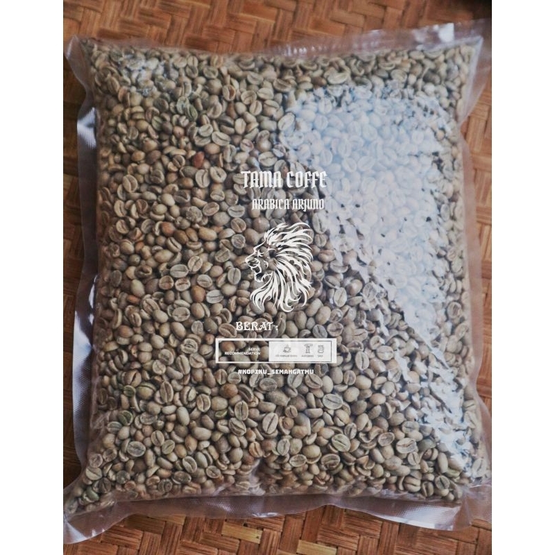 

BIJI KOPI ARABICA / GREEN BEAN ARABICA ARJUNO 1KG