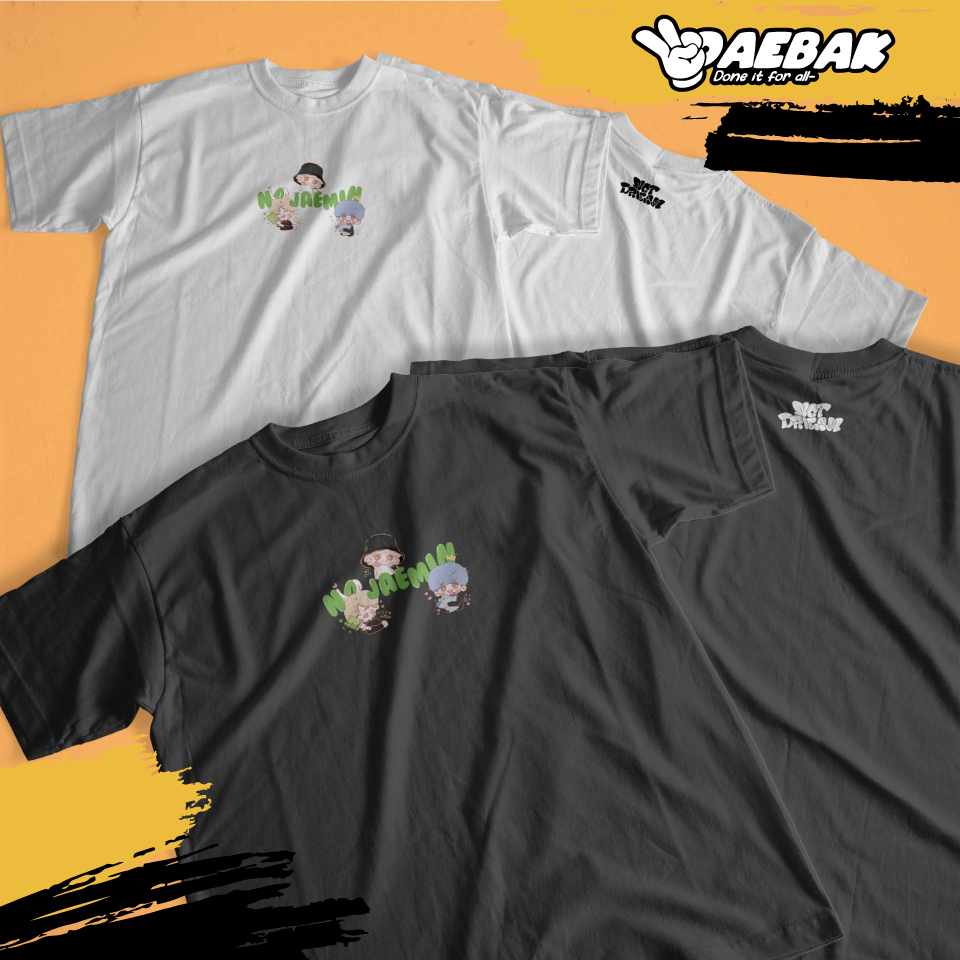 [DAEBAK] T-shirt, Kaos [OVERSIZE] Na-jaemin NCT Dream Cute Chibi