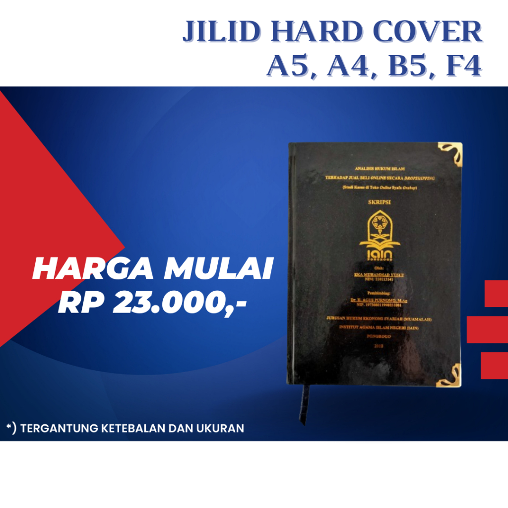 

Jilid Hard Cover