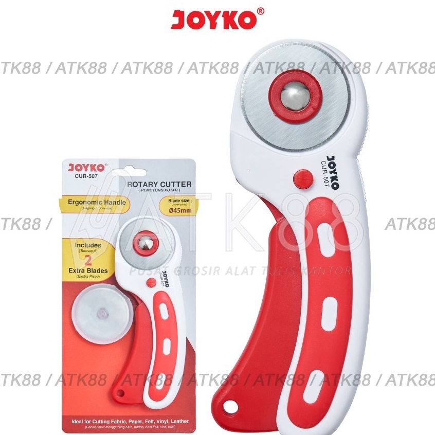 

KODE G52F Pemotong Putar Rotary Cutter Joyko CUR57