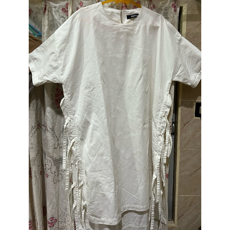 Studio Moral boxy string white tops