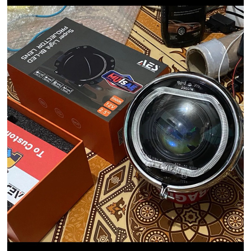 Biled set batok cb 125 Aes Turbo Experience(Aes Turbo / Aes F1/ Aes F002/UX3)