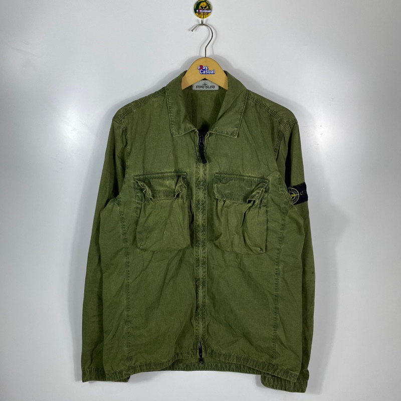 Overshirt Stone Island Green Sage
