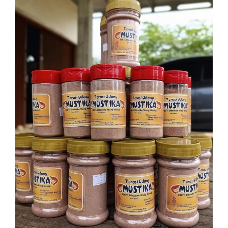 

TERASI BUBUK UDANG MUSTIKA-100 gr