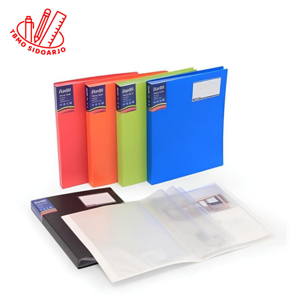 

Bantex Display Book Clear Holder 20 Pockets Folio 3183