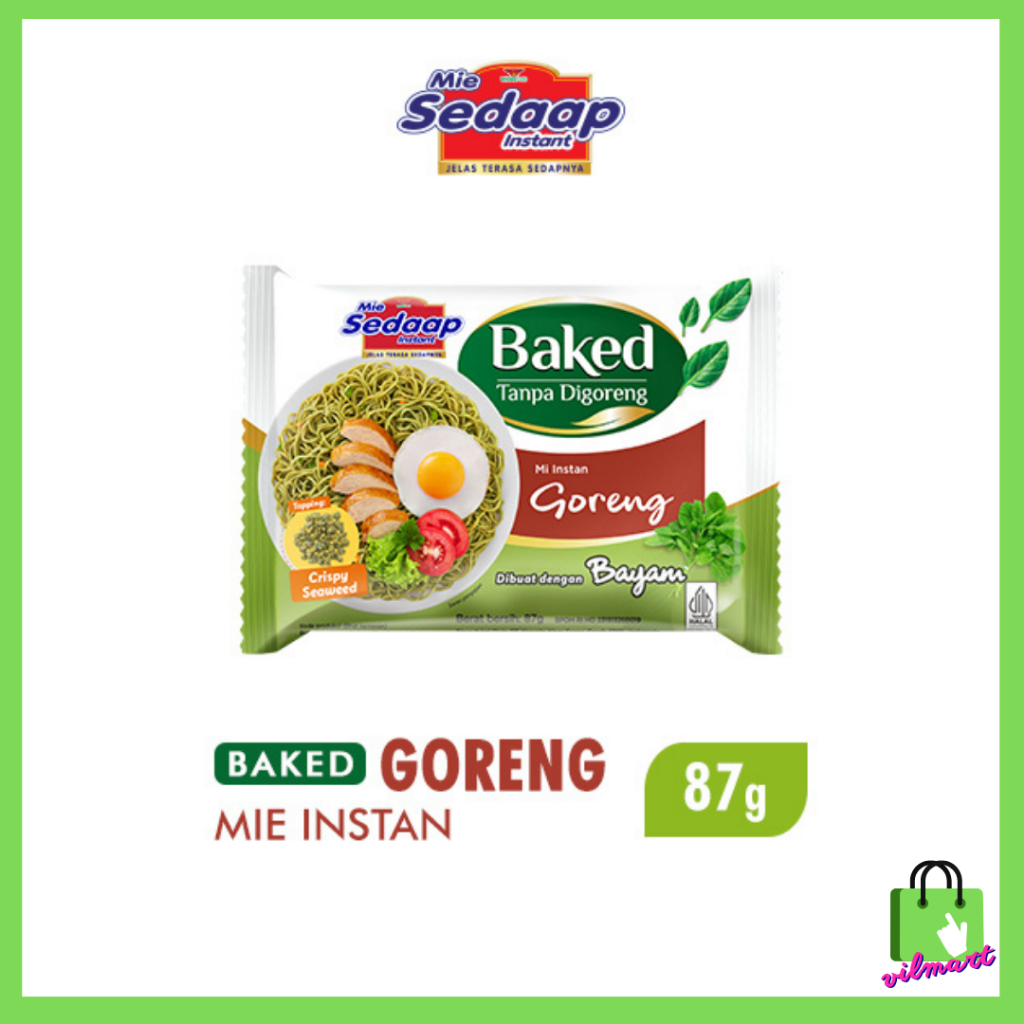 

Sedaap Baked Mie Instan Goreng 87 gr