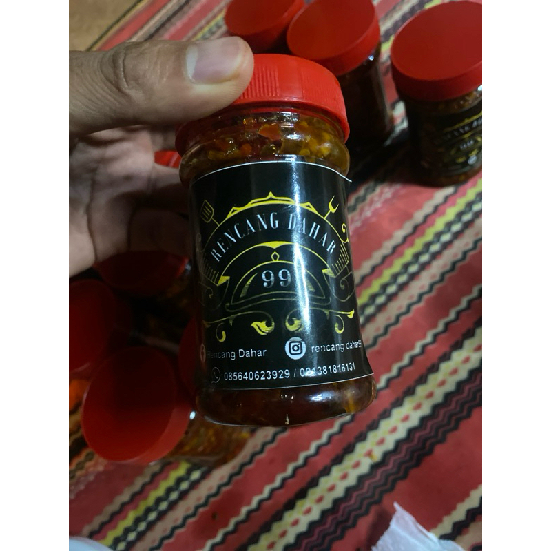 

Sambel baby cumi pedas 150gram