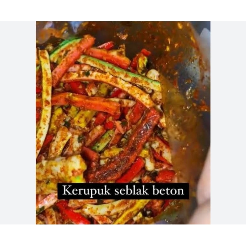 

Kerupuk Seblak Beton bantet