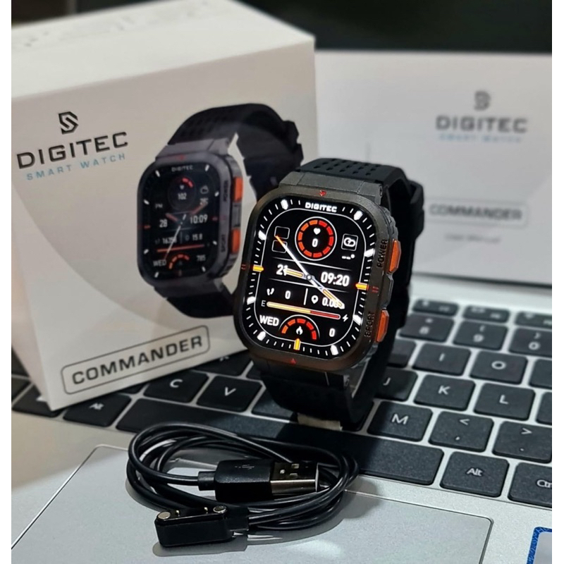 Original 100% Jam Tangan Wanita SMARTWATCH DIGITEC COMMANDER Garansi Resmi 1 Tahun