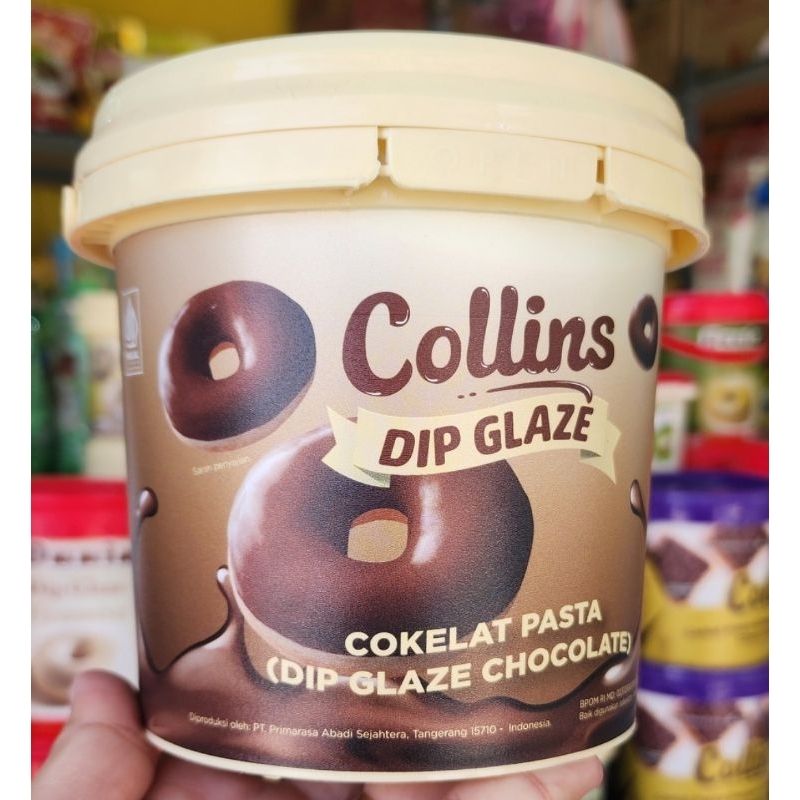 

Collins DIP Glaze chocolate 1kg-Glaze