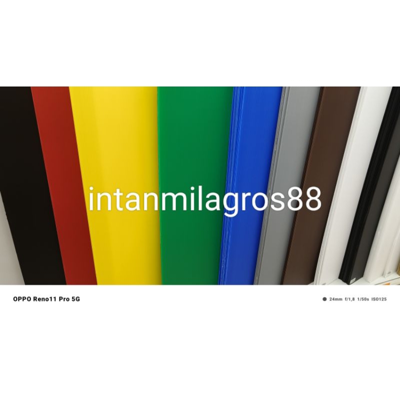 

impraboard/ infraboard 50 x 75 cm tebal 5mm