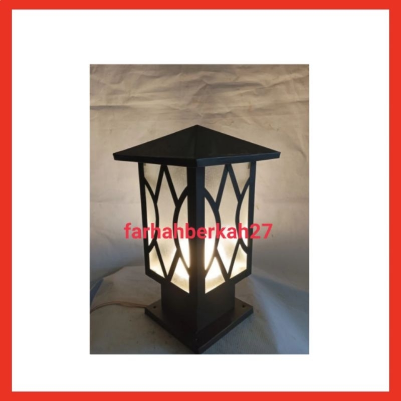 Kap Lampu Pilar Pagar / Lampu Taman Pilar / Lampu Pilar Outdoor / Lampu Pilar Minimalis / Lampu Pila