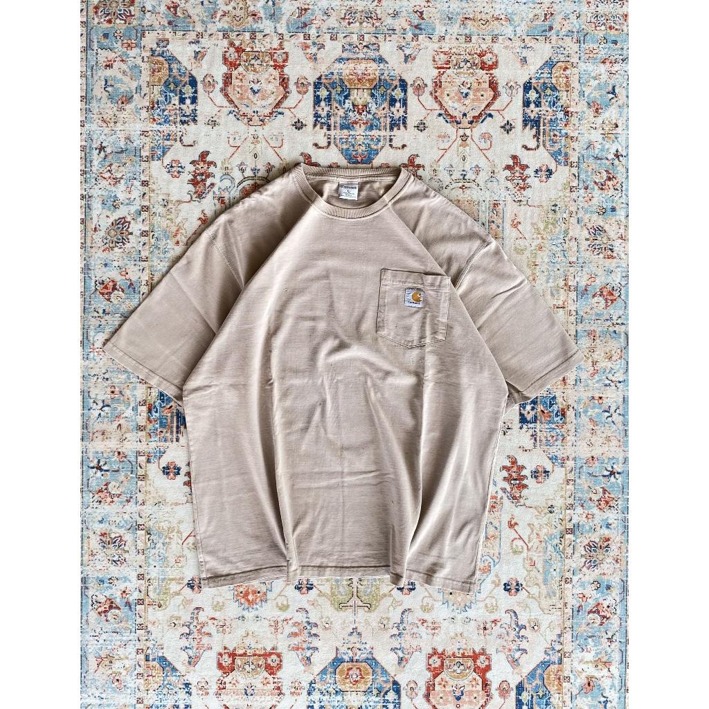 90s Vtg Carhartt K87 DES Pocket Tee Made In Dominican Republic