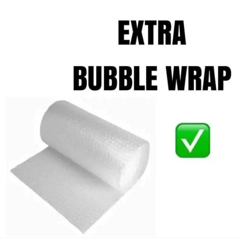 

EKSTRA bubble wrap PACKIE WARP ( GARANSI JIKA PECAH )