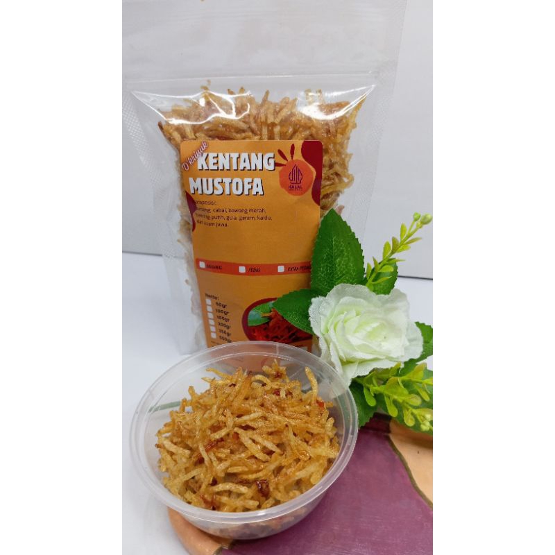 

Kentang Mustofa / Kering Kentang Renyah & Krispi Standing Pouch 500gr