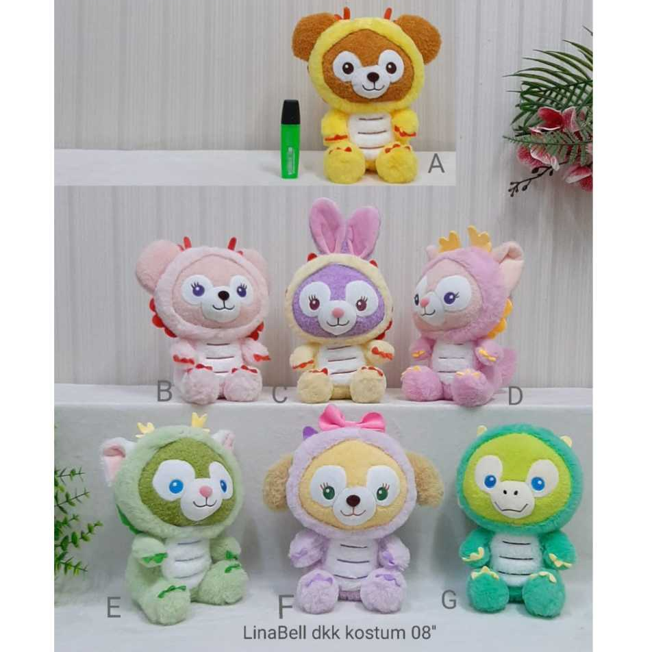 Boneka Linabell Dkk Kostum 20cm kado anak hadiah kekasih ultah