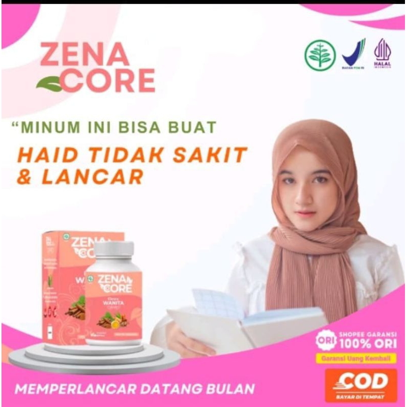 ZENA CORE - Obat Herbal Kewanitaan Atasi Nyeri Haid & Memperlancar Haid