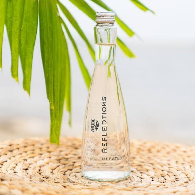 AQUA Reflection 380ml 12 botol kaca SNI