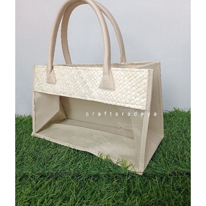 

Hematku Tas Mika 31218 Anyaman Tas hampers toples jar gy parcel souvenir Hajatan Premium