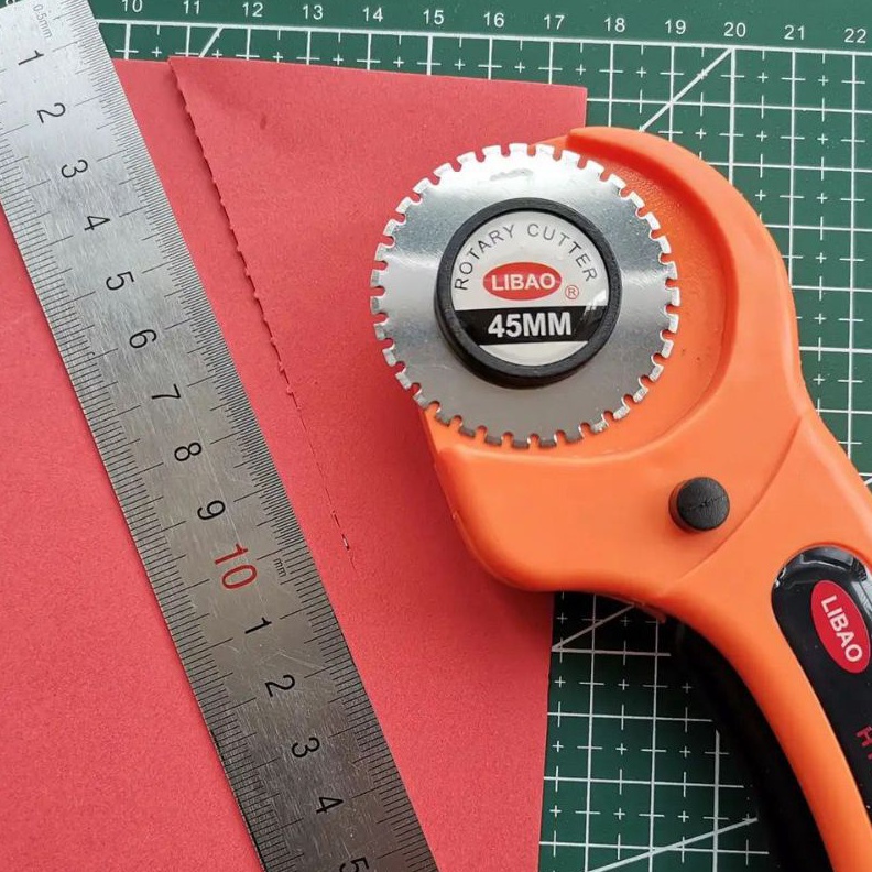 

KODE O39L Cutter porporasi tanda potong kertas alat pembuat tanda sobek karcis potong kertas perforation cutter putus putus