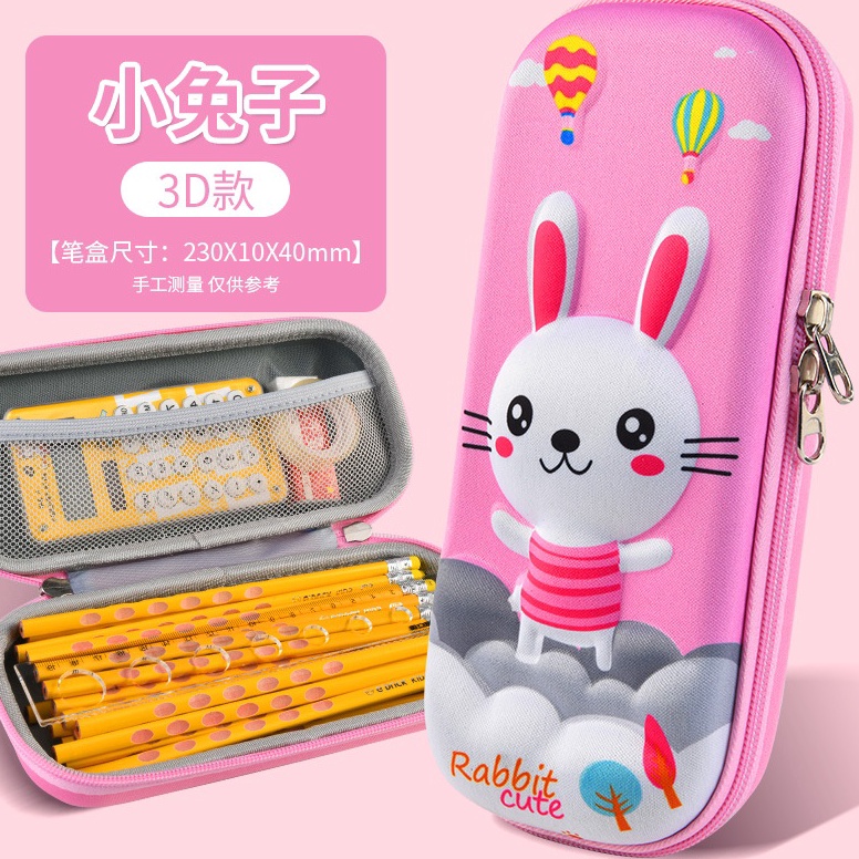 

KODE X46W Kotak Pensil 3D Anti Air Kotak Pensil Anak Import Karakter Lucu Tempat Pensil Timbul 3D karakter Unicorn Dino Astronot Rocket Kotak
