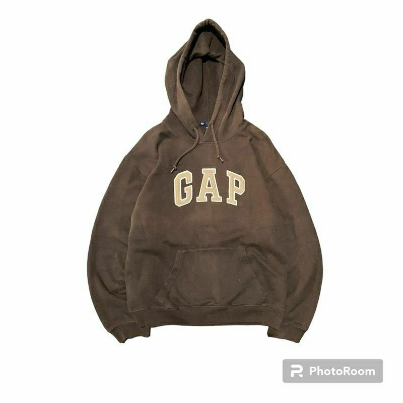 ￼Hoodie GAP Brown travis scoot vintage limited edition second