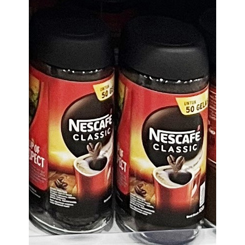 

nescafe classic 120 g cup of respect 50 gelas