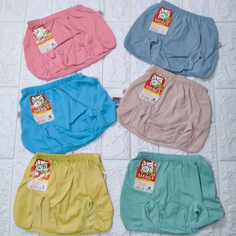 Usagi SNI || Grosir 12pcs Celana Pop Usagi Premium | Celana Pop Bayi Usagi Premium Warna Polos | Cel