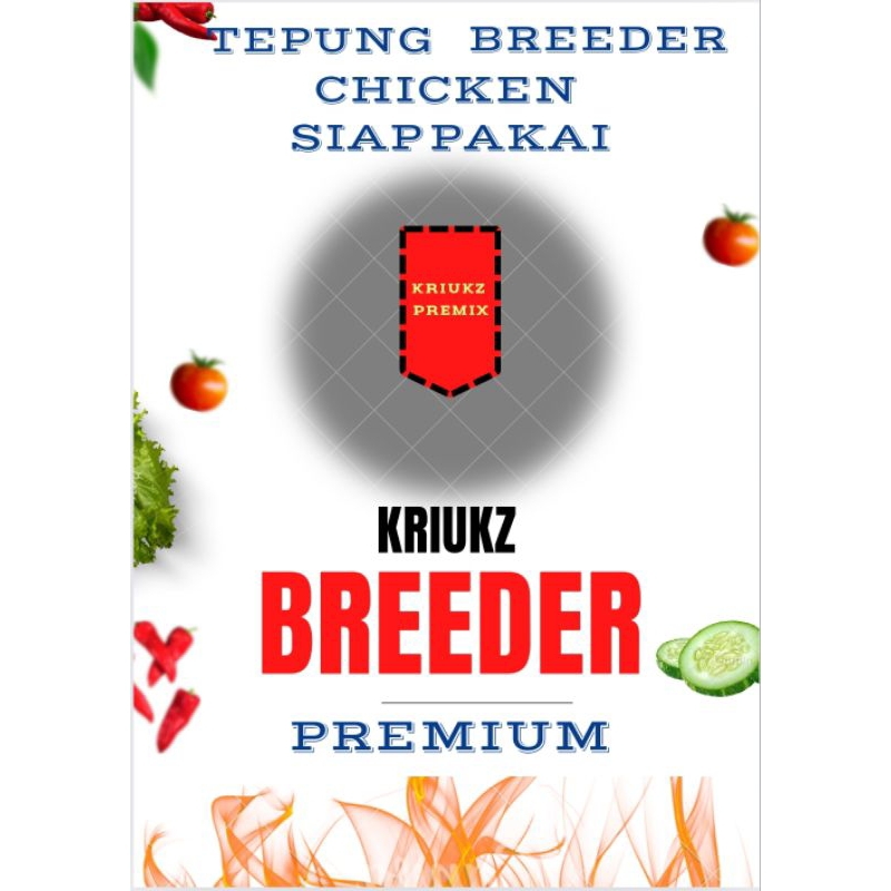 

tepung breeder fried chicken kriukz siap pakai