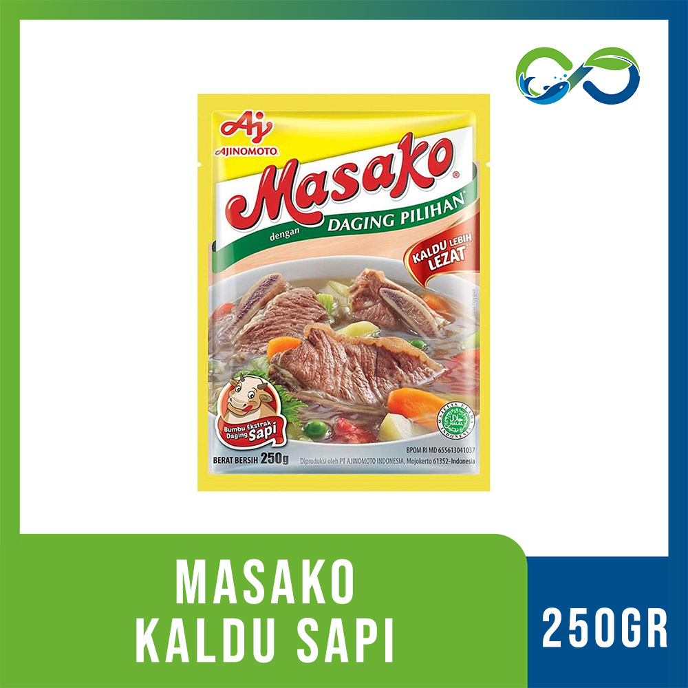 

[AquaEcoFarm] Masako® Bumbu Kaldu Sapi Penyedap Rasa 250 gram Bandung