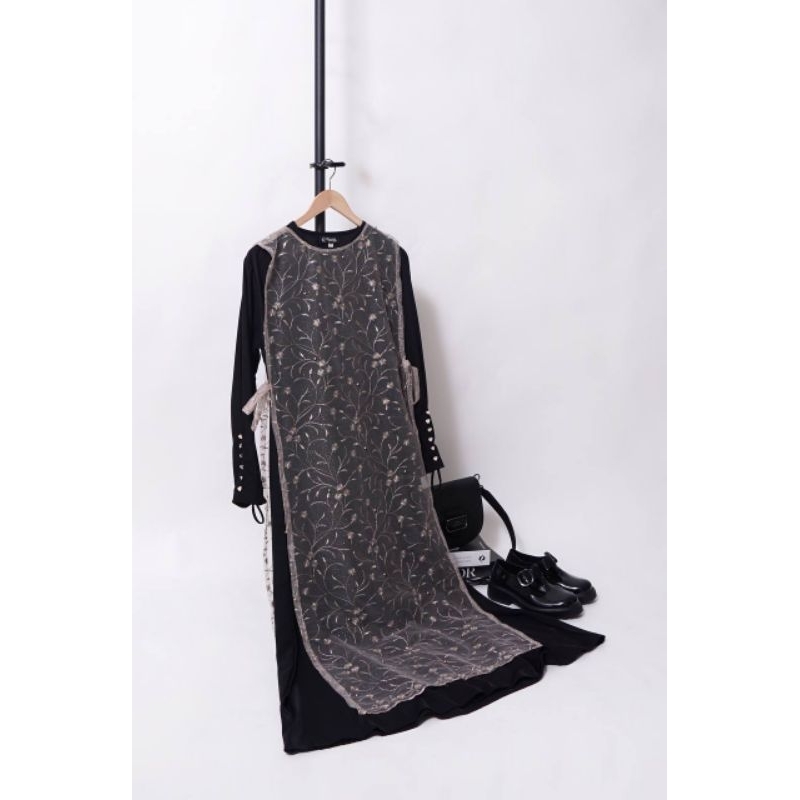 VEST BRUKAT | ROMPI ABAYA | ROMPI GAMIS BY KHUMAIRA