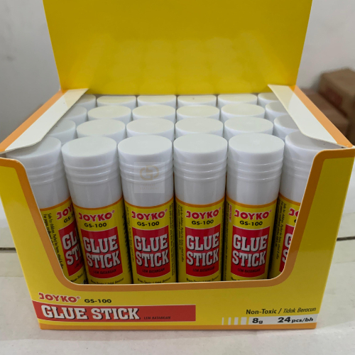 

Glue Stick Lem Kertas Batang Joyko GS-100 (1 Kotak isi 24 Pcs)